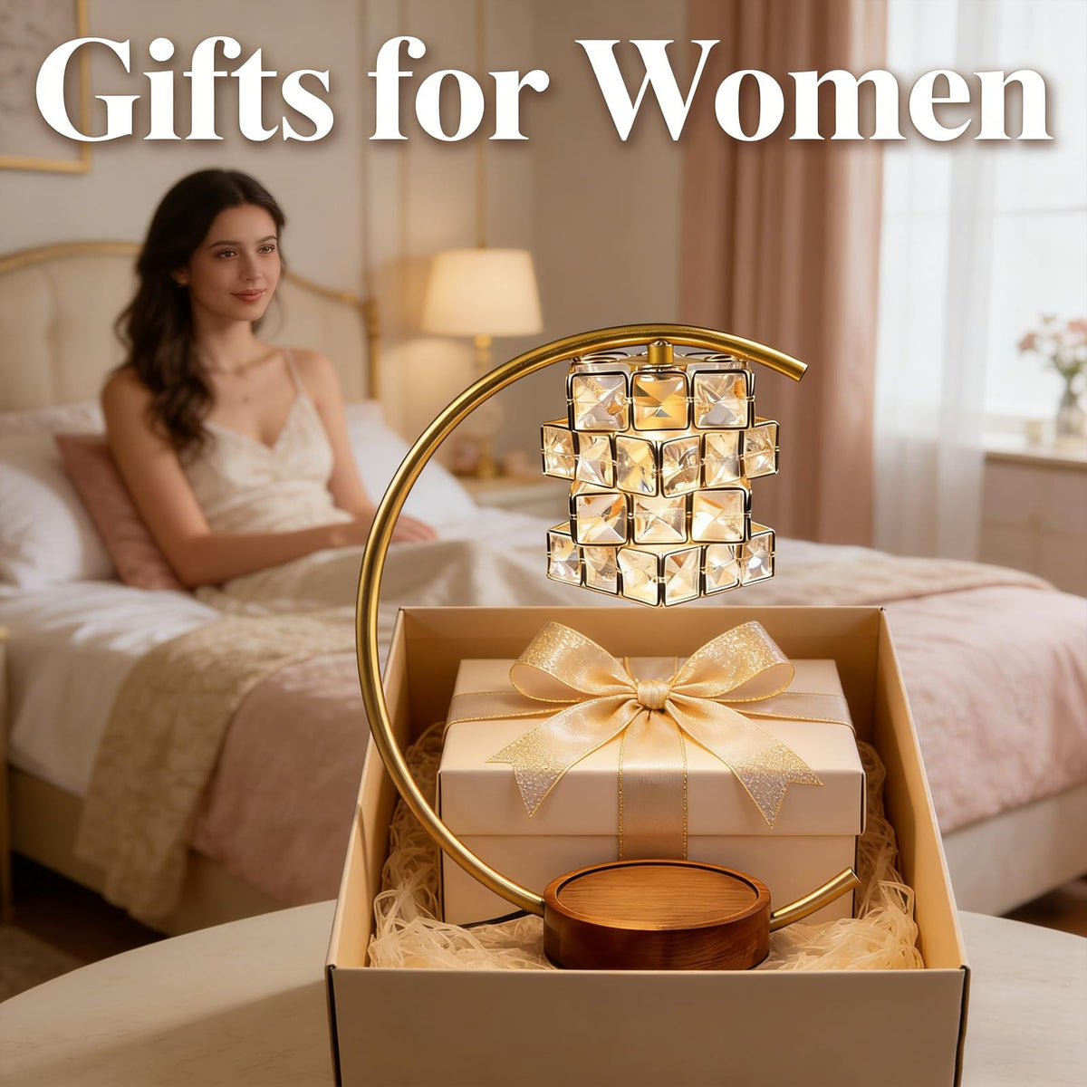 Candle Warmer Lamp with Timer Dimmable Wax Warmer I505