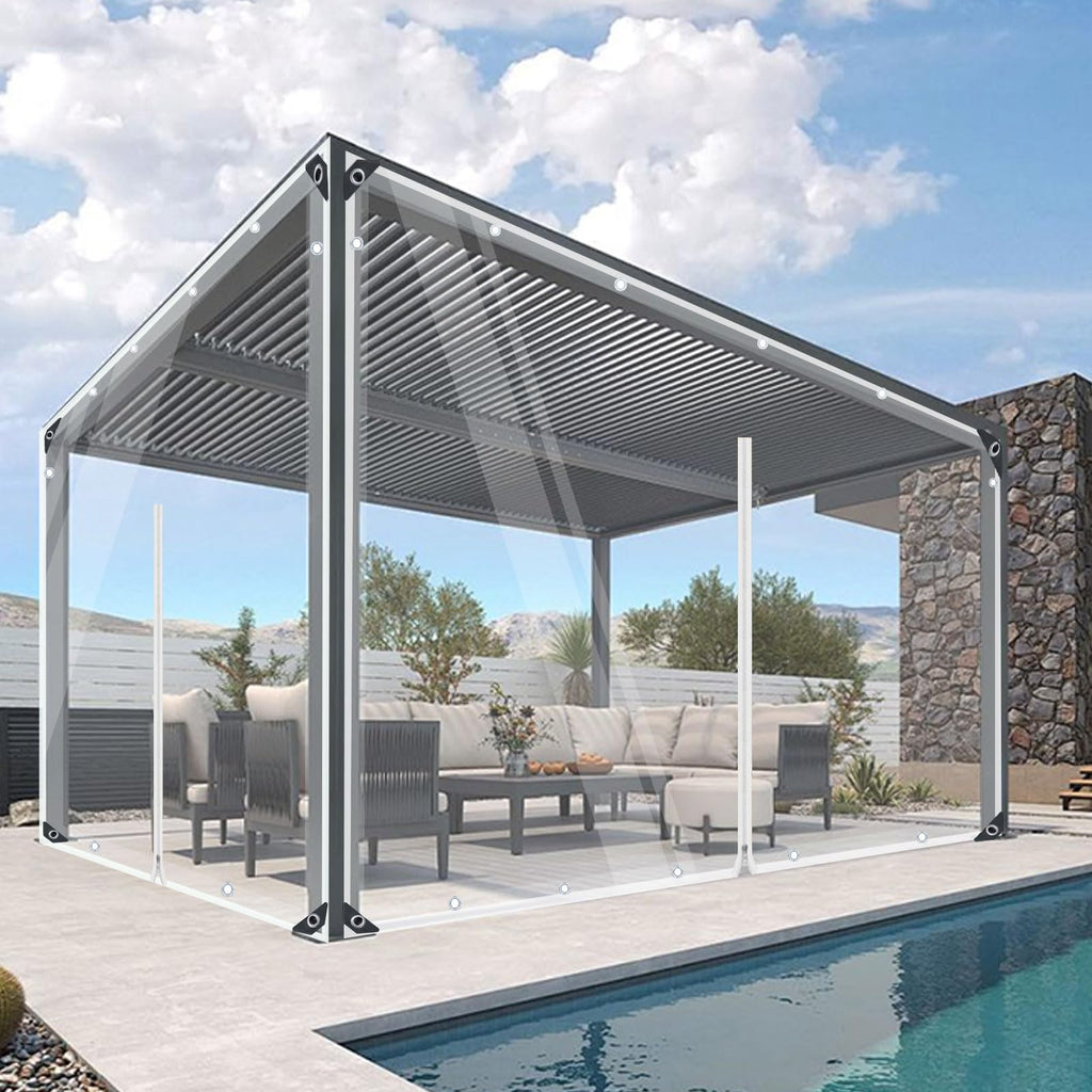 Clear Tarp with Zipper Door A62577