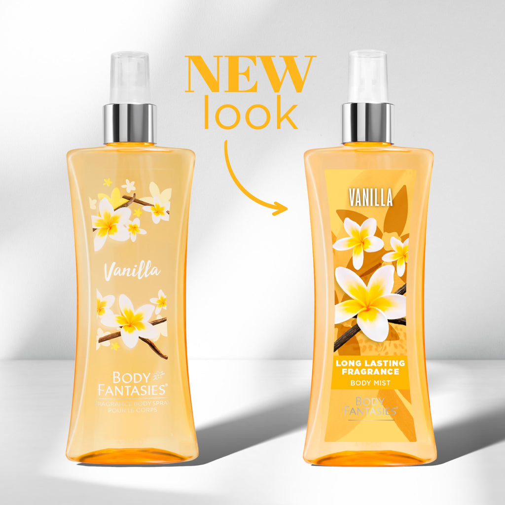 Vanilla Body Spray 8 fl oz (Pack of 2) Y55570