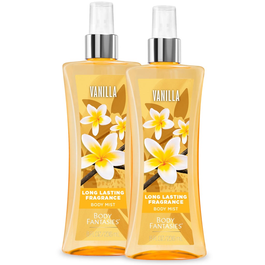 Vanilla Body Spray 8 fl oz (Pack of 2) Y55570