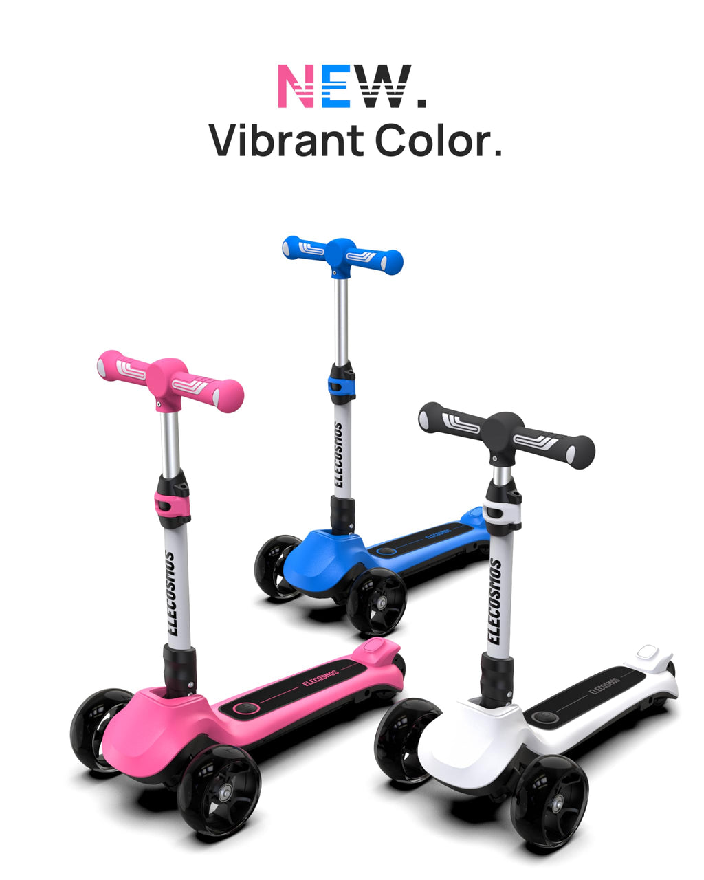 Kids Electric Scooter with LED Wheels J51100