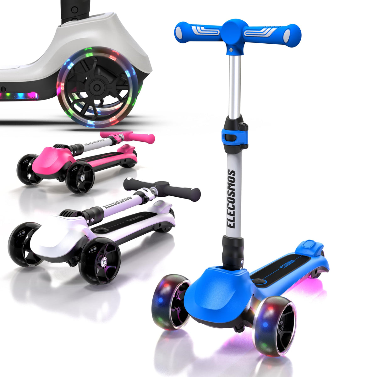 Kids Electric Scooter with LED Wheels J51100