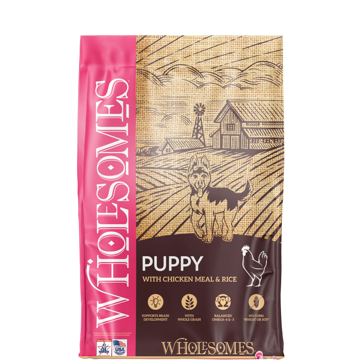 Chicken Meal & Rice Dry Puppy Food 16.5 lb Z341