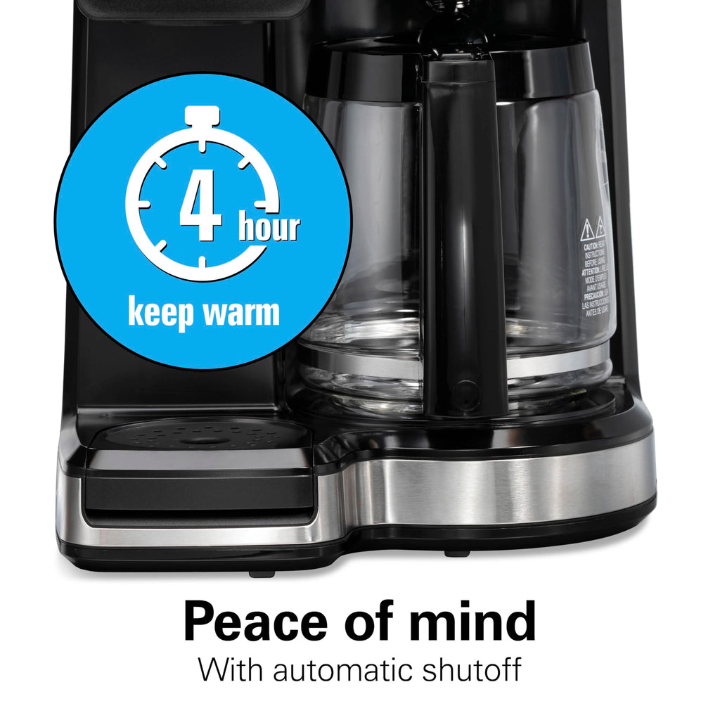 2-Way Drip Coffee Maker & Single Serve Coffee Machine S78218