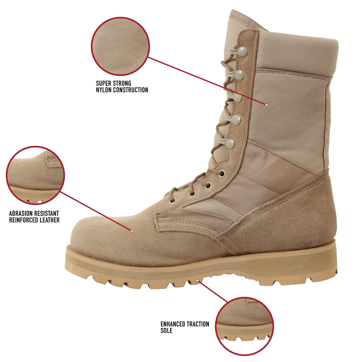 8 Inch Tactical Boots H5971