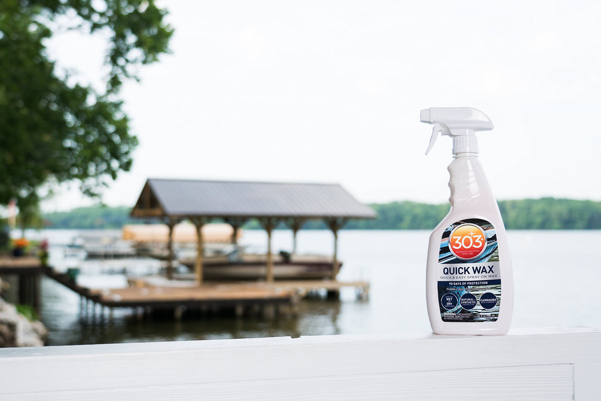 Marine Quick Wax Spray On Carnauba Wax 32 fl. oz. 6 Pack E226