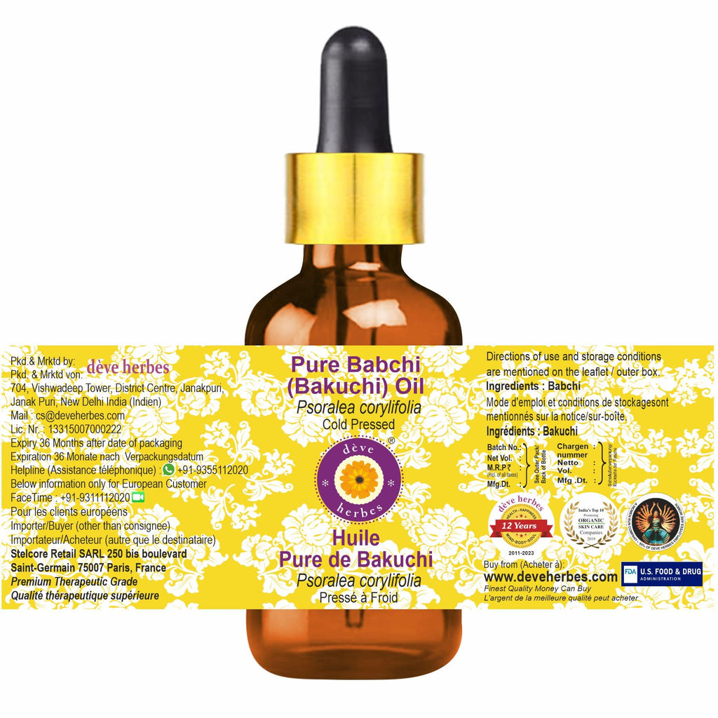 Babchi Oil with Glass Dropper 30ml Q706305