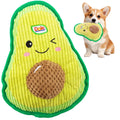 Squeaky Plush Avocado Dog Toys H75926
