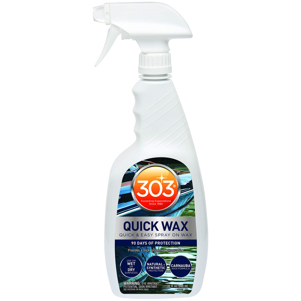 Marine Quick Wax Spray On Carnauba Wax 32 fl. oz. 6 Pack E226
