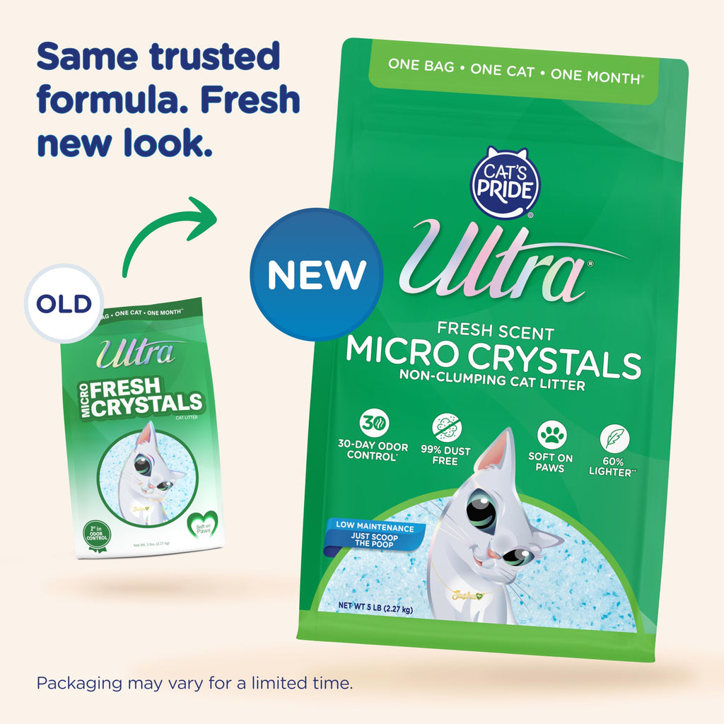 Fresh Scent Micro Crystals Litter 5lb Y402550
