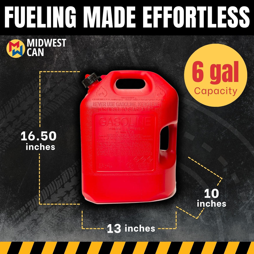 RED Gas Can H28827