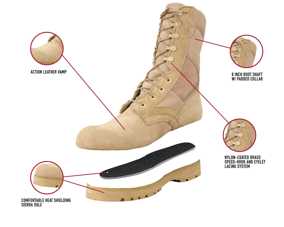 8 Inch Tactical Boots H5971