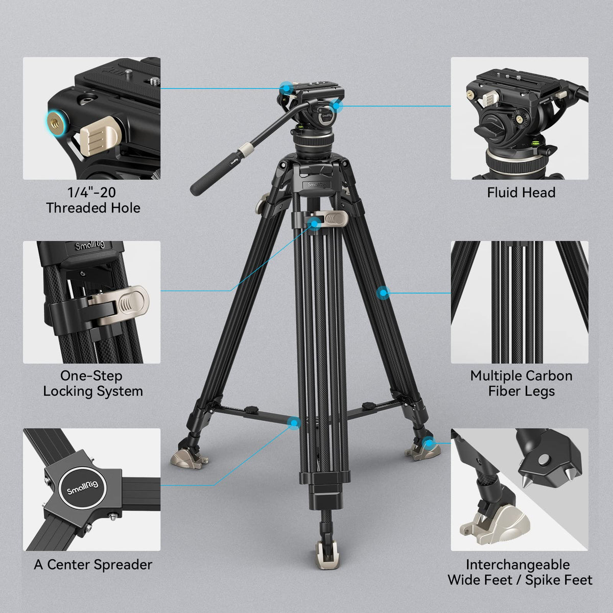 Carbon Fiber Tripod System W505740