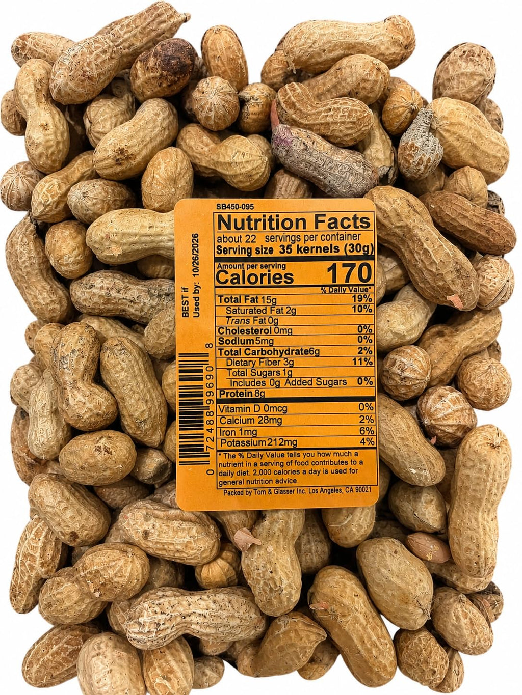 Raw In-Shell Peanuts 24 oz W90363