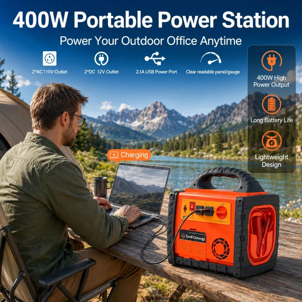 2200 Amp Car Jump Starter with Air Compressor S827