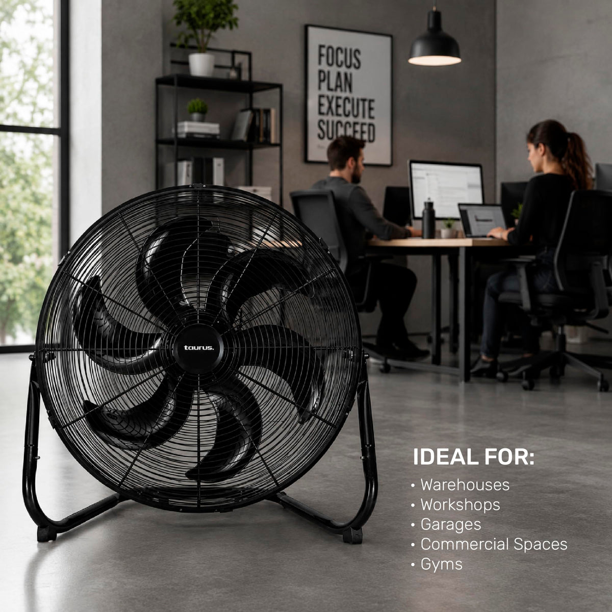 20” Industrial Floor Fan High Velocity Air Circulator I837300