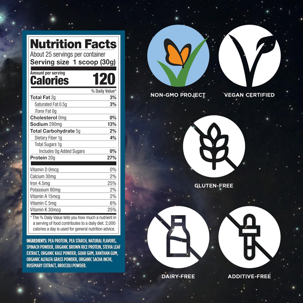Creamy Vanilla Vegan Protein Powder 26.9 oz F808