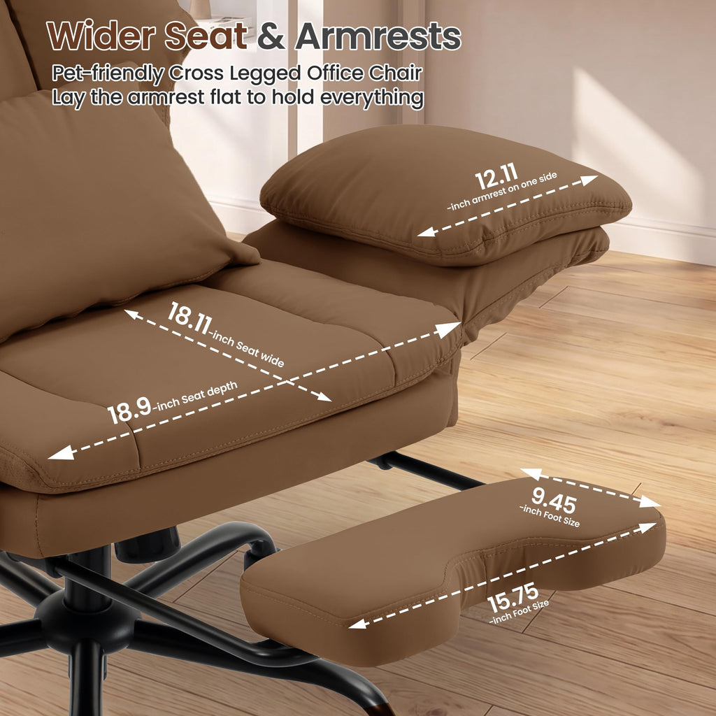 Criss Cross Office Chair with Massage V340720
