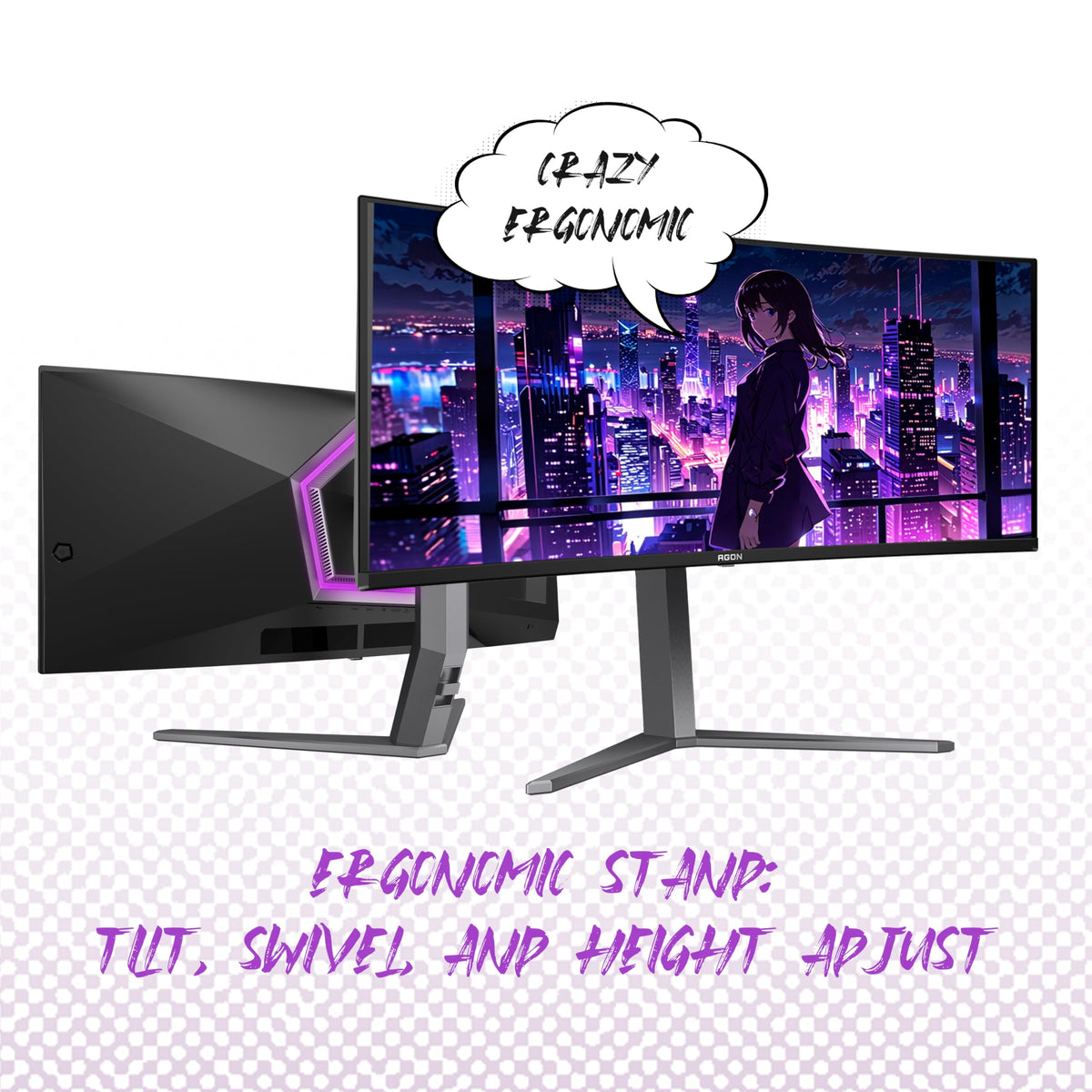 34" Curved QD OLED 175Hz Gaming Monitor T222087
