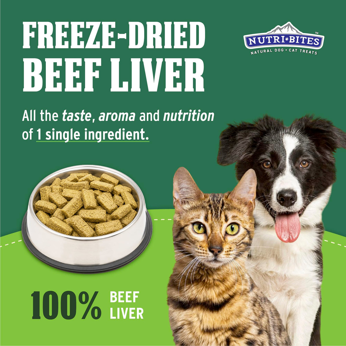 Freeze Dried Beef Liver Dog & Cat Treats B992