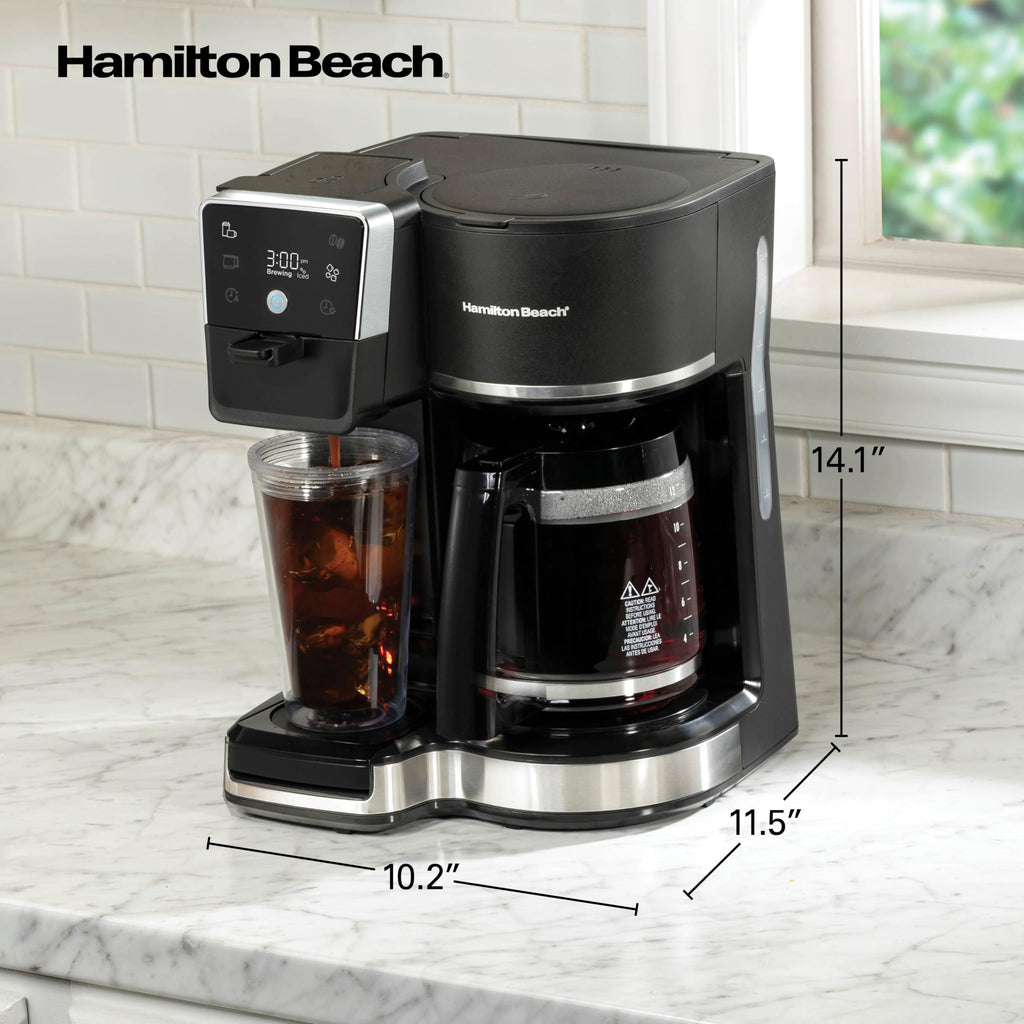 2-Way Drip Coffee Maker & Single Serve Coffee Machine S78218