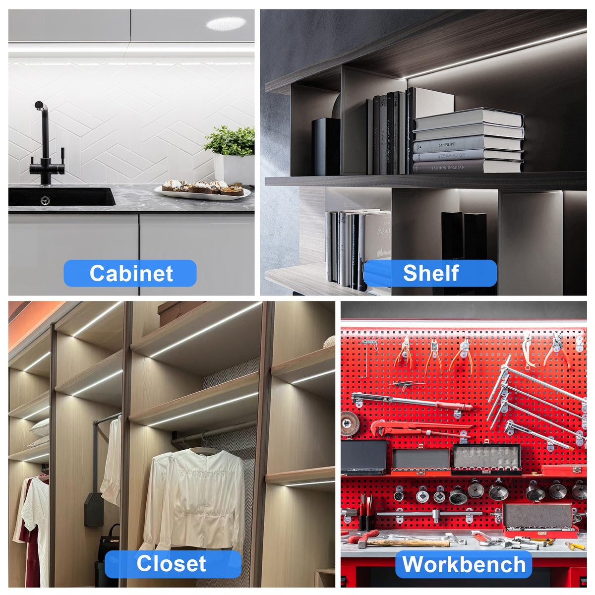 24 Inch Plug-in Under Cabinet LED Light U126