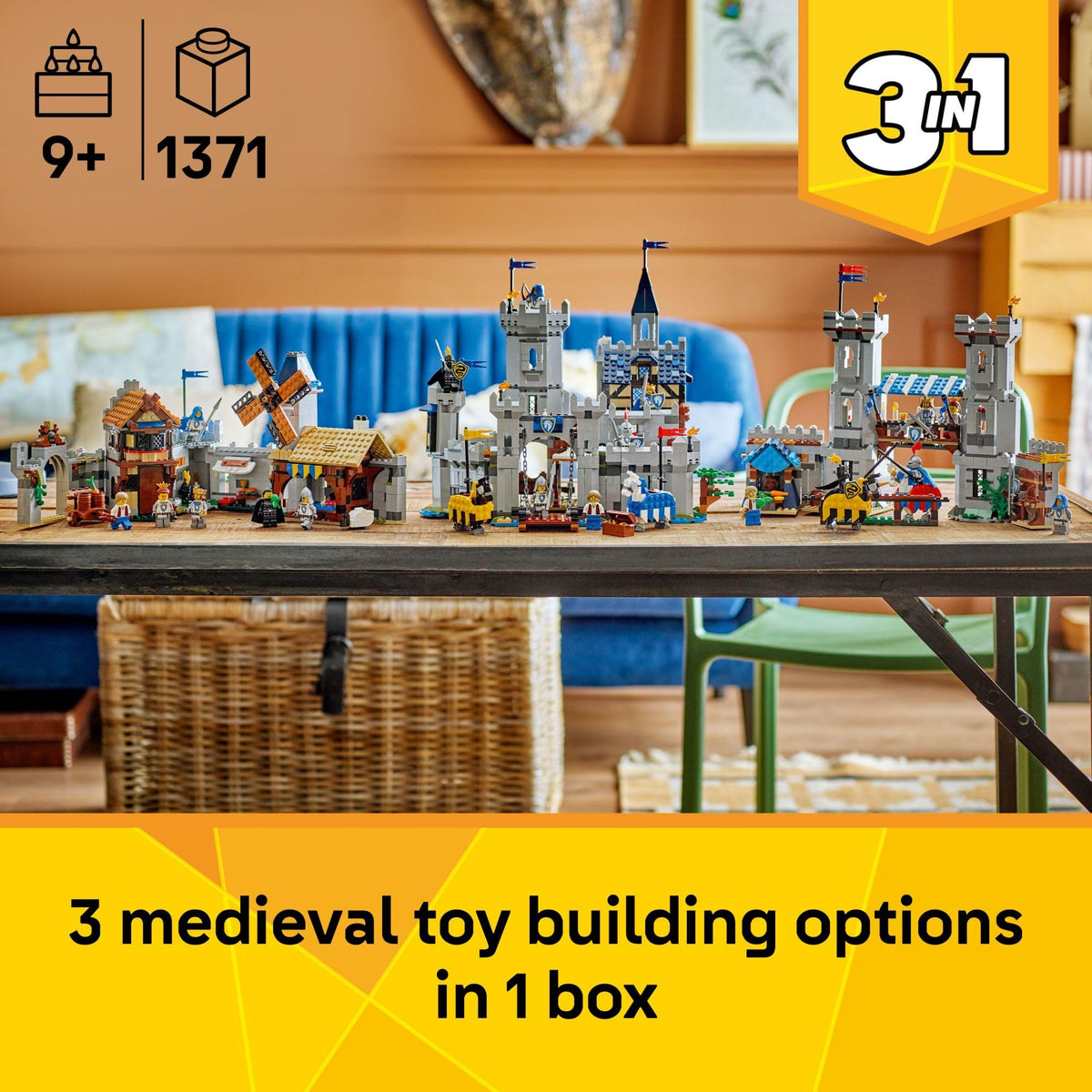 Medieval Horse Knight Castle Building Toy T596