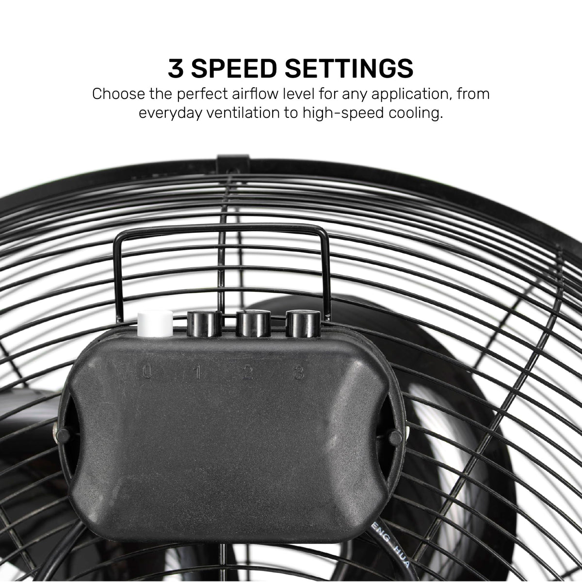 20” Industrial Floor Fan High Velocity Air Circulator I837300