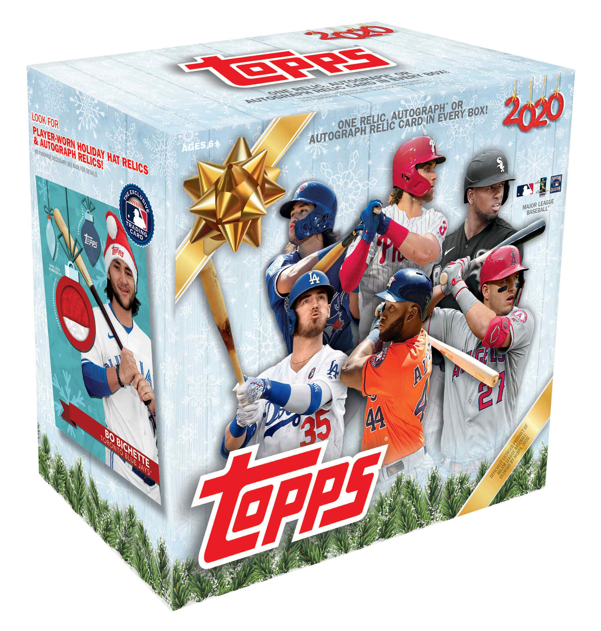 2020 Topps Holiday MLB Baseball Trading Cards Mega Box H767622