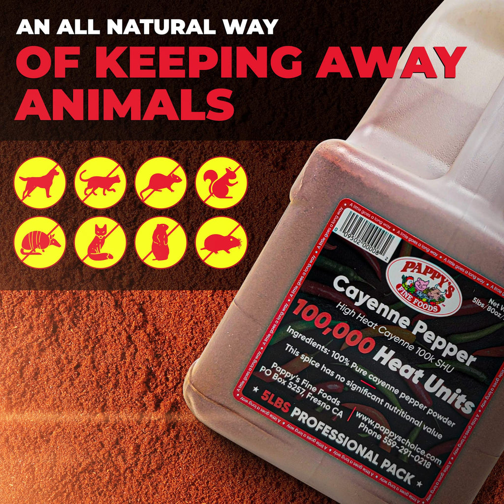 Cayenne Pepper Powder 5lb Jar L2550