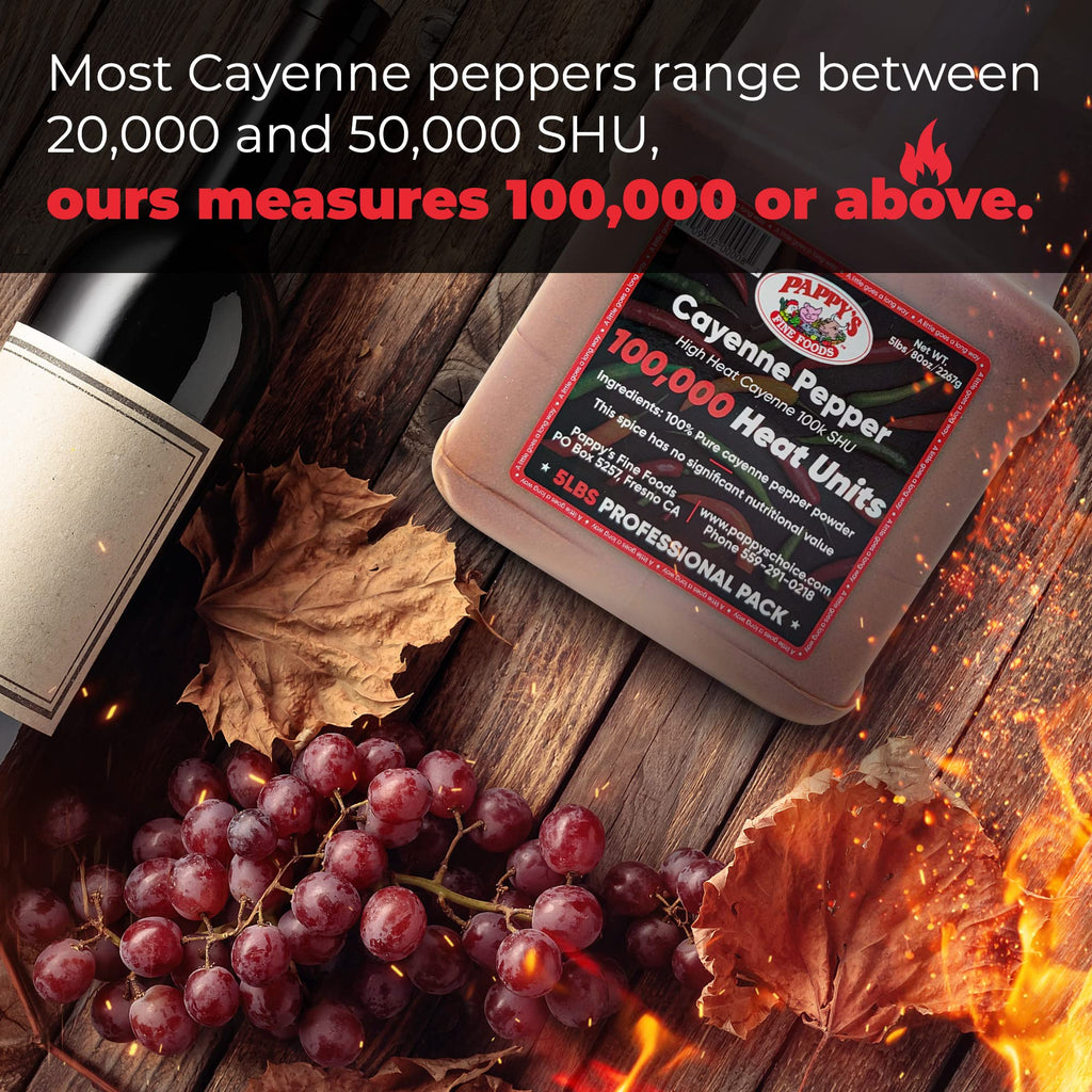 Cayenne Pepper Powder 5lb Jar L2550
