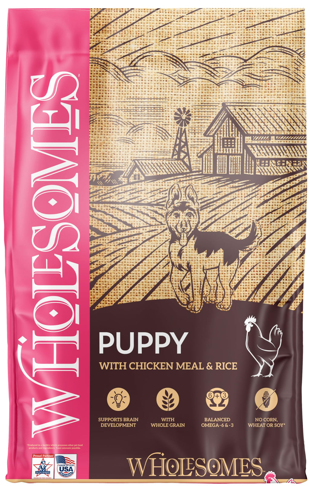 Chicken Meal & Rice Dry Puppy Food 16.5 lb Z341
